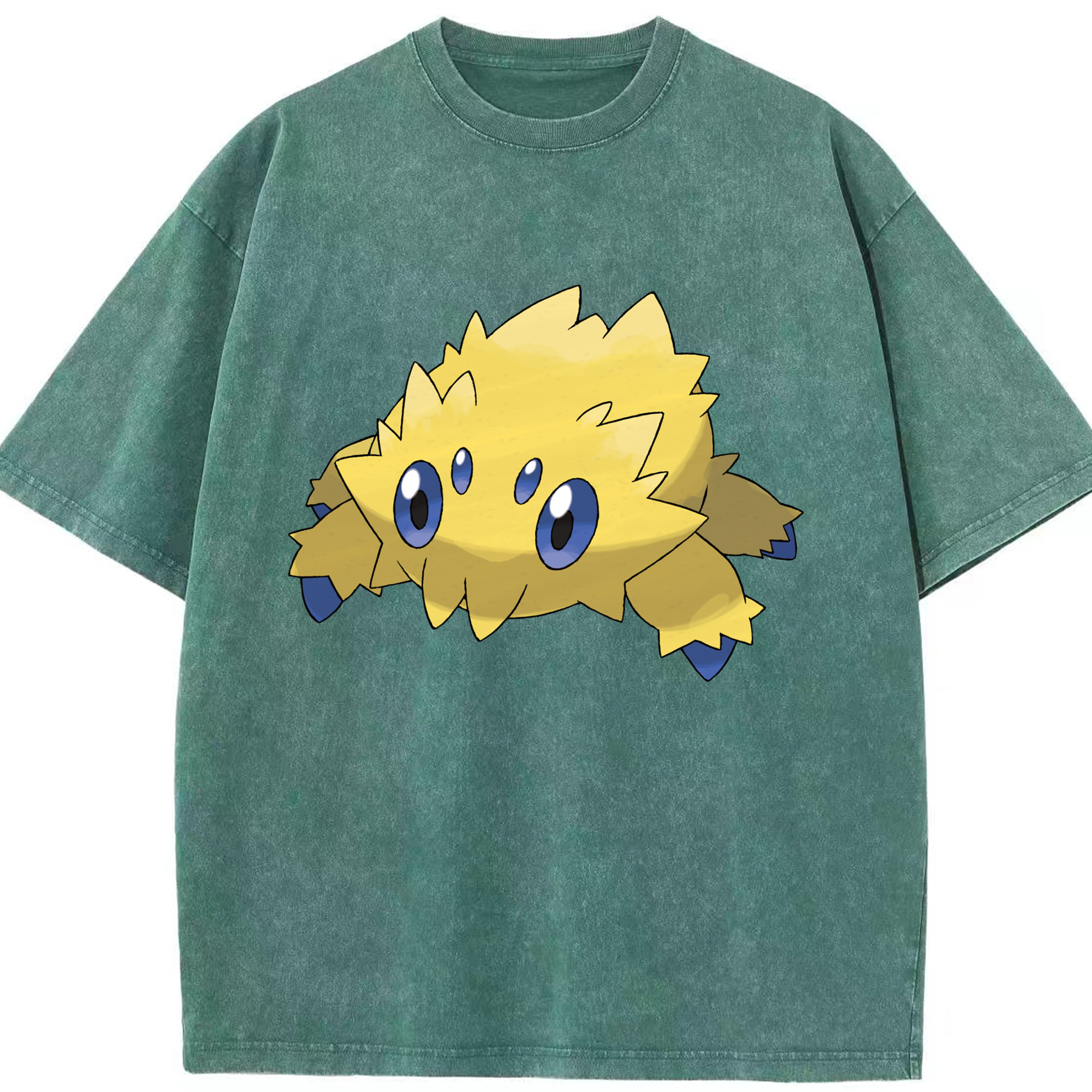 （画像用） ポケットモンスター Pokémon 綿100% ヴィンテージ風 半袖Tシャツ（フロントプリント）